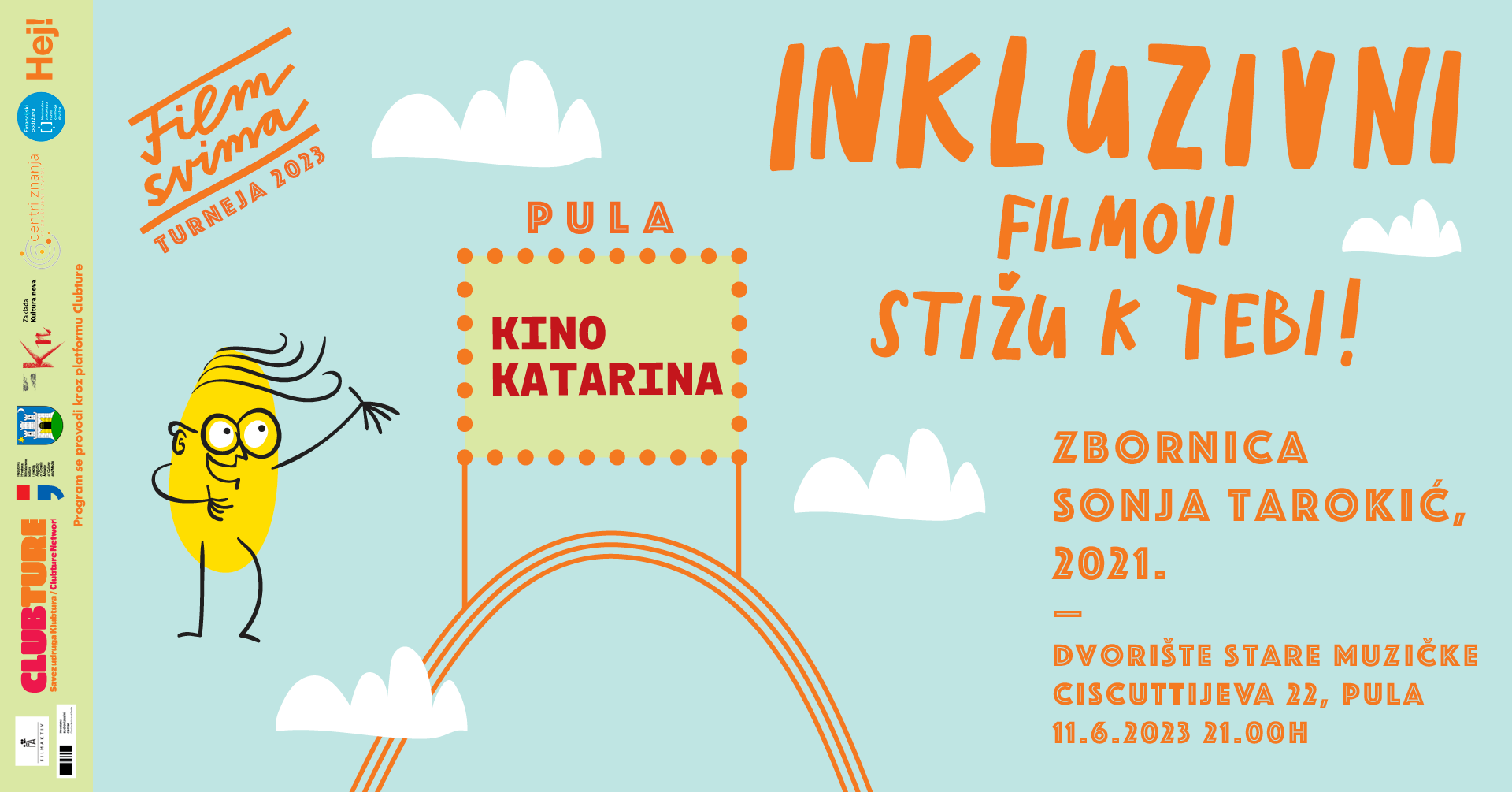 Film svima turneja inkluzivnih filmova kreće iz Pule